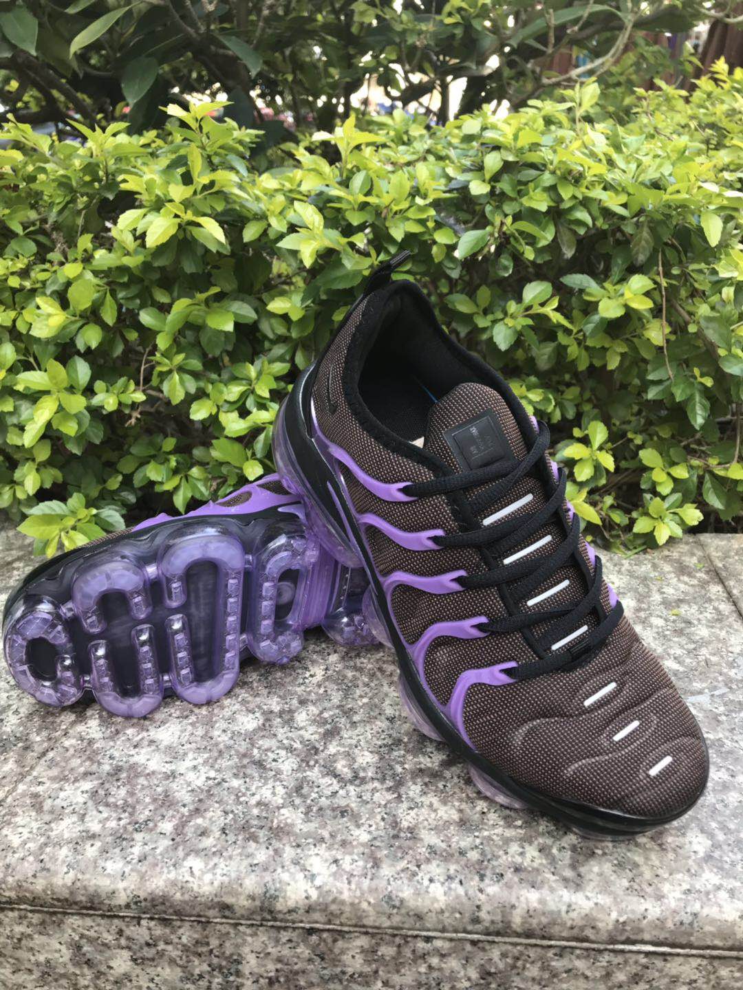 Men Nike Air Max TN 2018 Black Purple Shoes